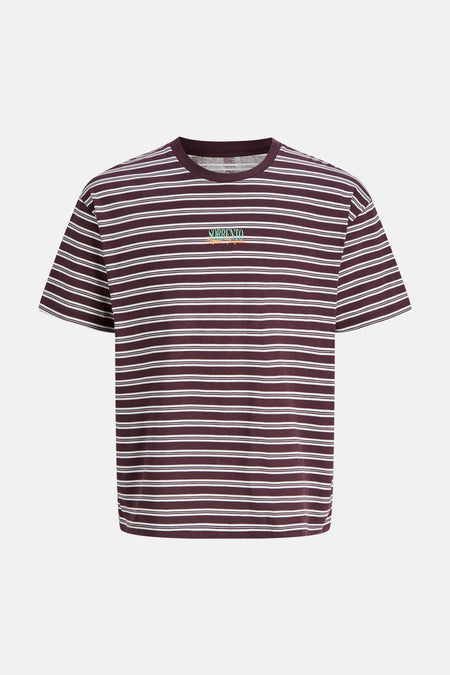 T-shirt (manches courtes) mauve - ORIGINALS BY JACK & JONES