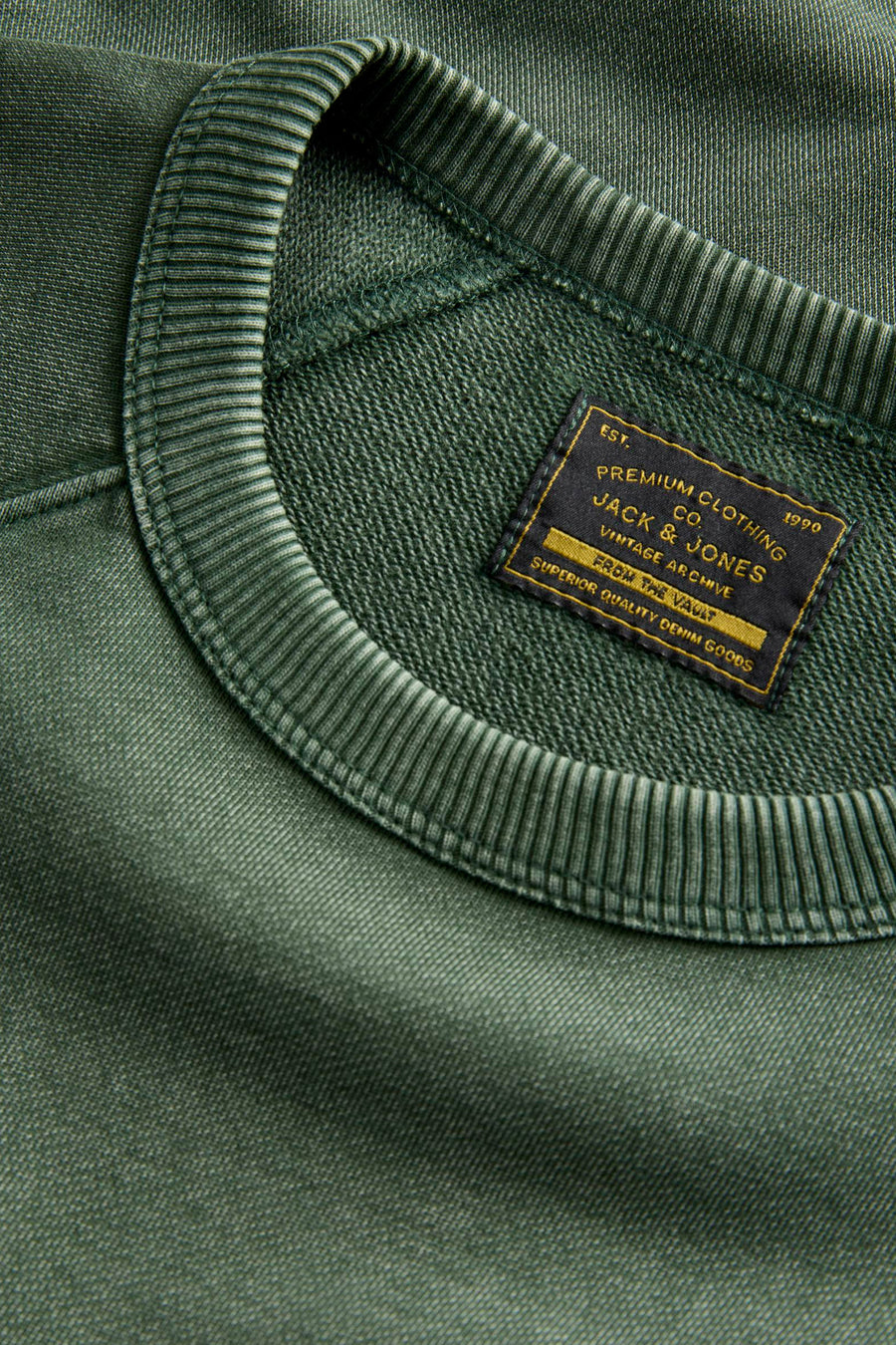 Sweat col O vert - ORIGINALS BY JACK & JONES