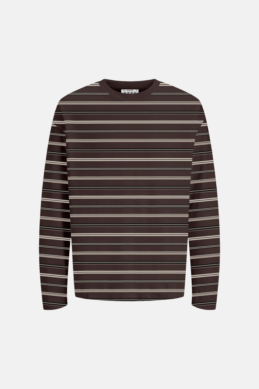 T-shirt (manches longues)) brun - CORE BY JACK & JONES