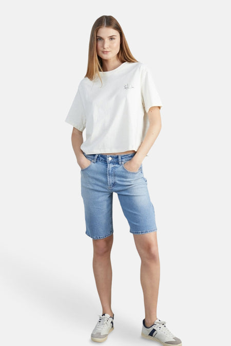 T-shirt à manches courtes - Écru