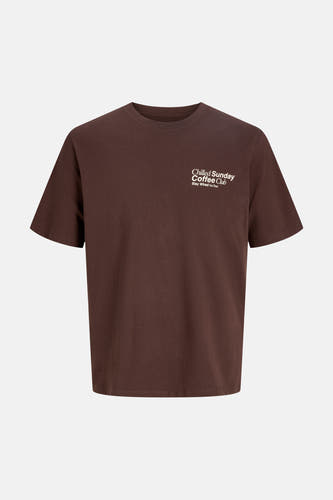 T-shirt (manches courtes) brun - ORIGINALS BY JACK & JONES
