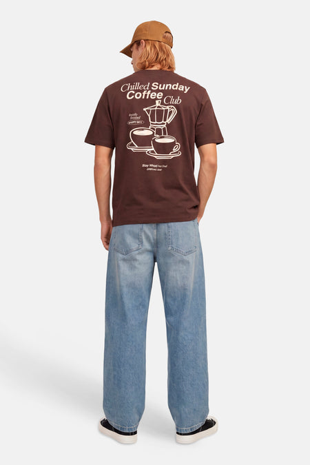 T-shirt à manches courtes - brun