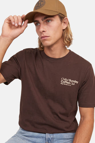 T-shirt à manches courtes - brun