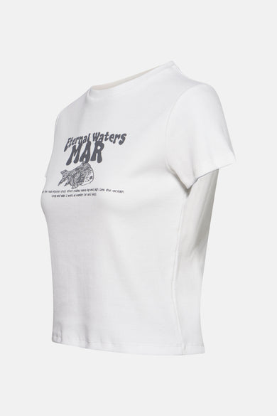 T-shirt à manches courtes - blanc