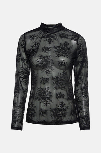 T-shirt à manches longues - noir - Terra di Siena