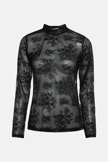 T-shirt à manches longues - noir