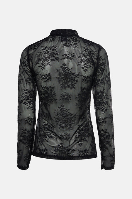 T-shirt à manches longues - noir