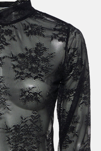 T-shirt à manches longues - noir - Terra di Siena