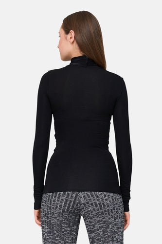 T-shirt à manches longues - noir - 24 colours GmbH