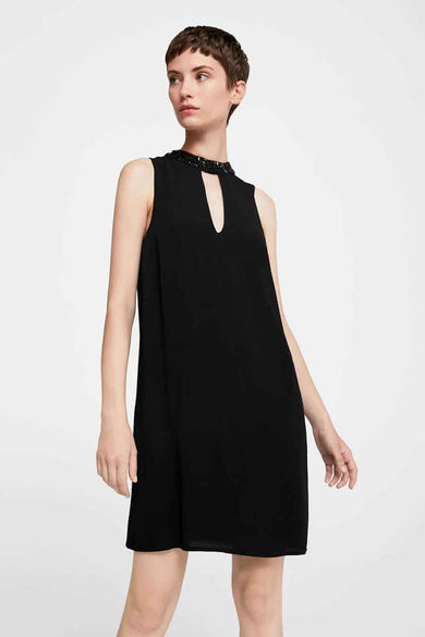 Robe courtes noir - MANGO