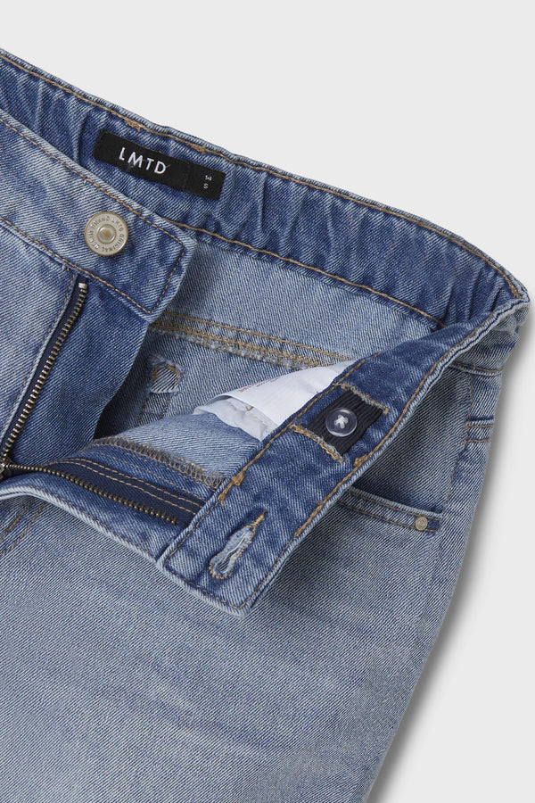 Jeans straight Light blue denim - LMTD
