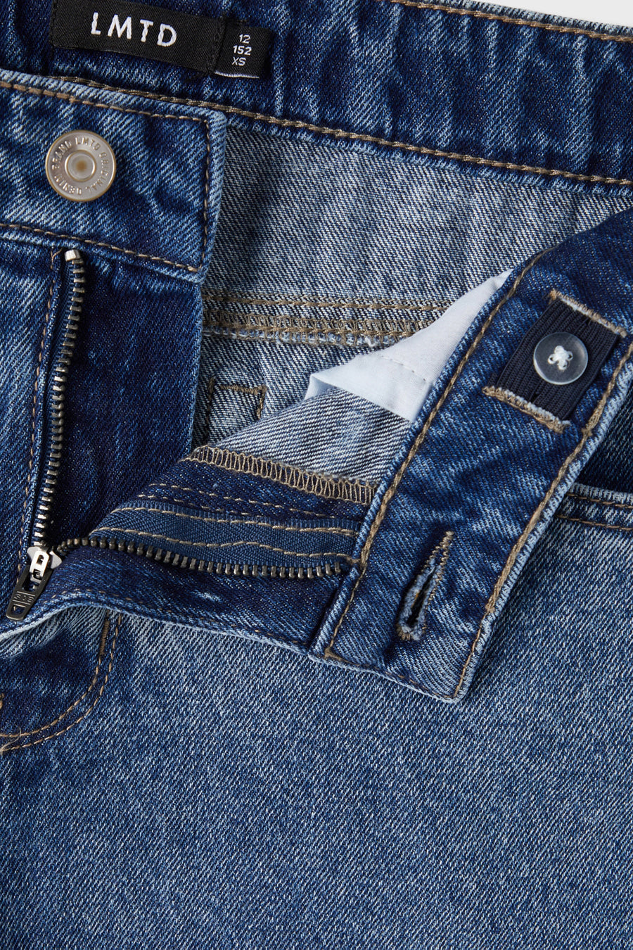 Jeans straight Mid blue denim - LMTD