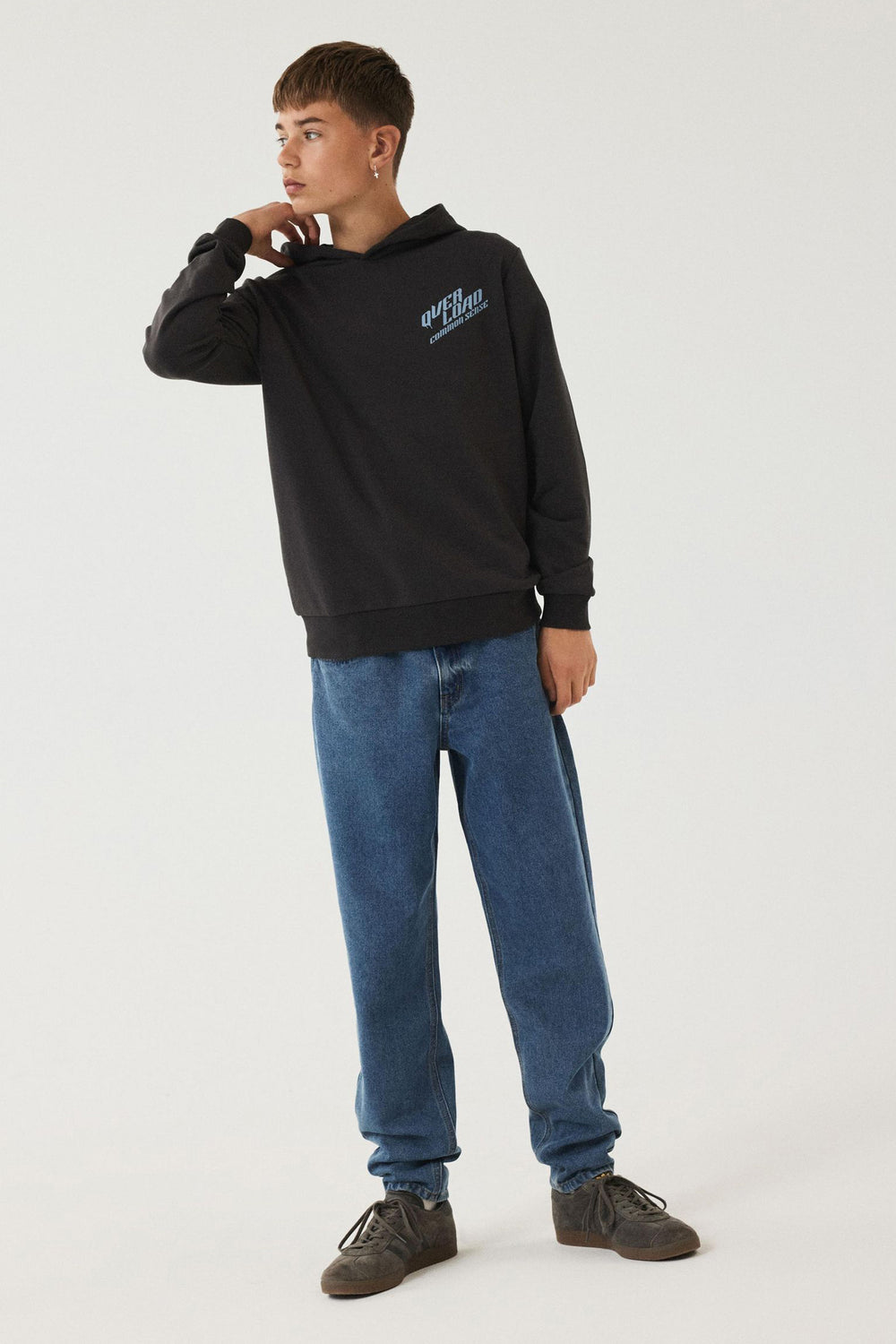 Jeans straight Mid blue denim - LMTD