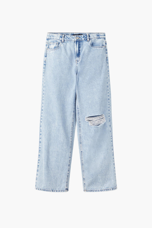 Jeans wide Mid blue denim - LMTD