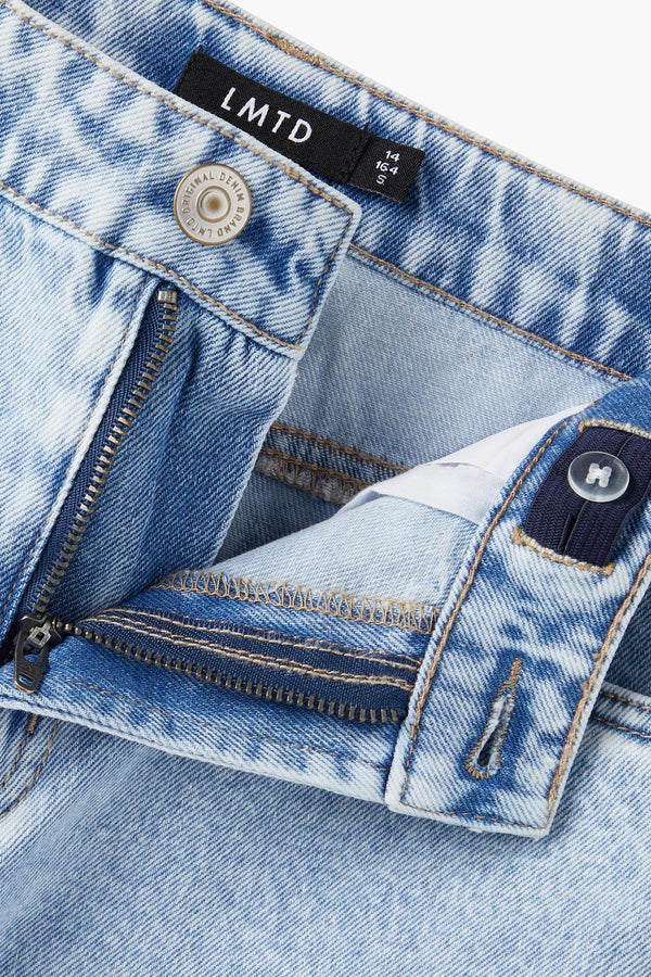 Jeans wide Mid blue denim - LMTD