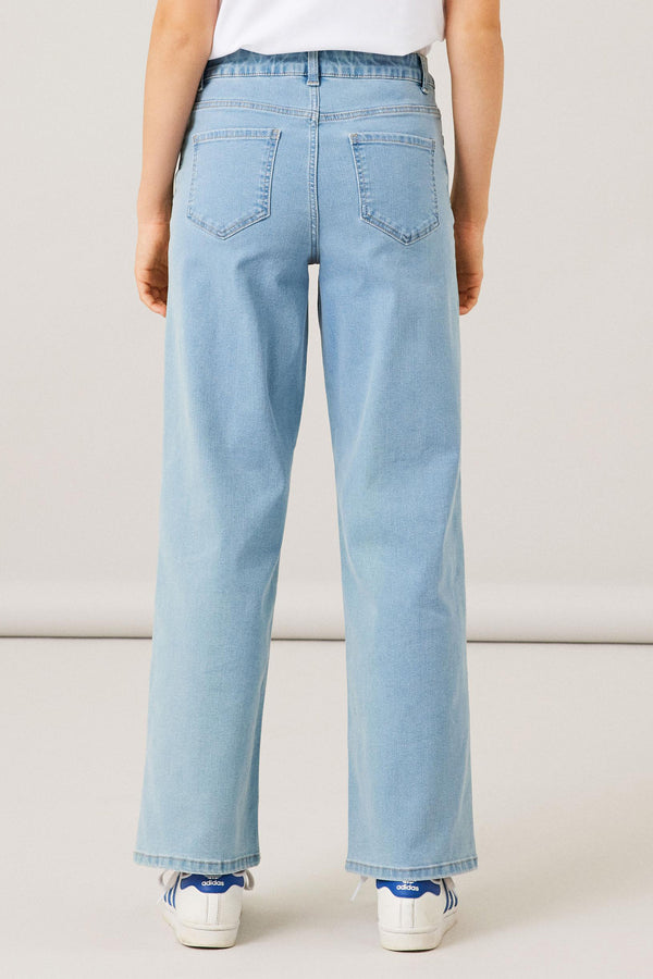 Jeans wide Light blue denim - LMTD