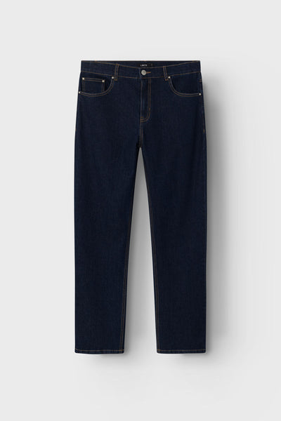Jeans straight Dark blue denim - LMTD