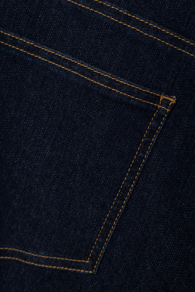 Jean &agrave; coupe droite - bleu