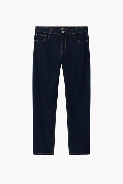 Jeans straight Dark blue denim - LMTD