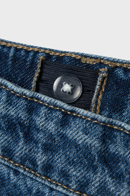 Jeans straight Dark blue denim - LMTD