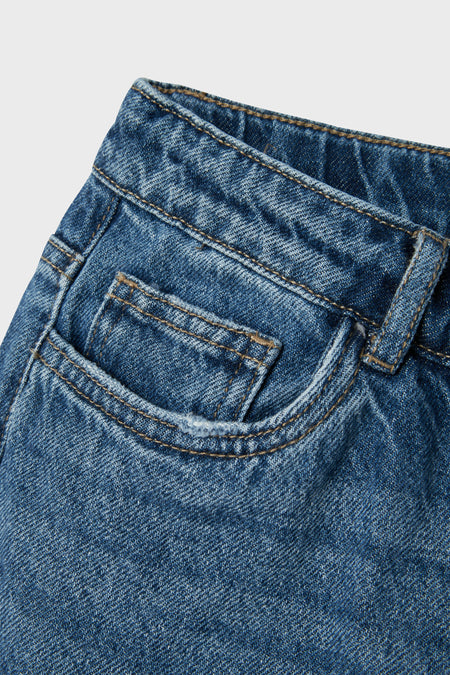Jeans straight Dark blue denim - LMTD