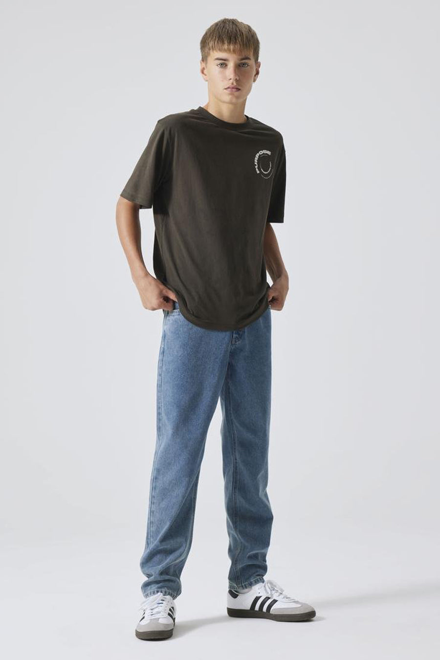 T-shirt à manches courtes - brun