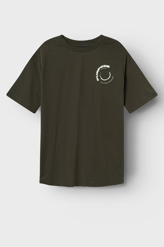 T-shirt à manches courtes - brun
