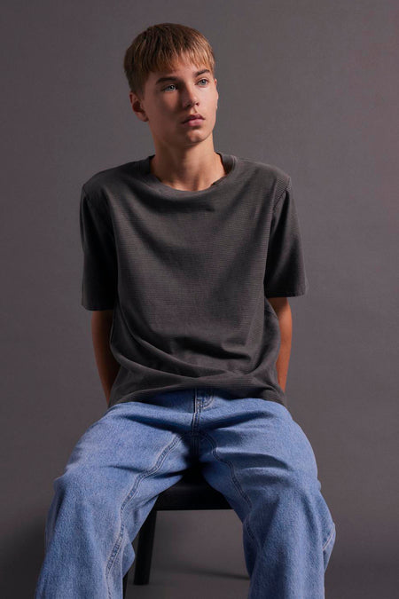 T-shirt à manches courtes - brun