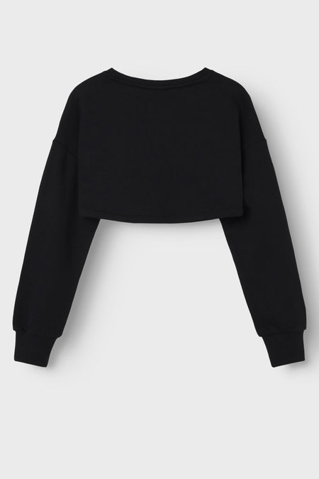 Pull col O Black denim - LMTD