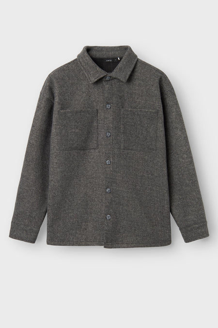 Chemise (manches longues) Gris - LMTD