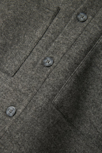 Chemise à manches longues - gris