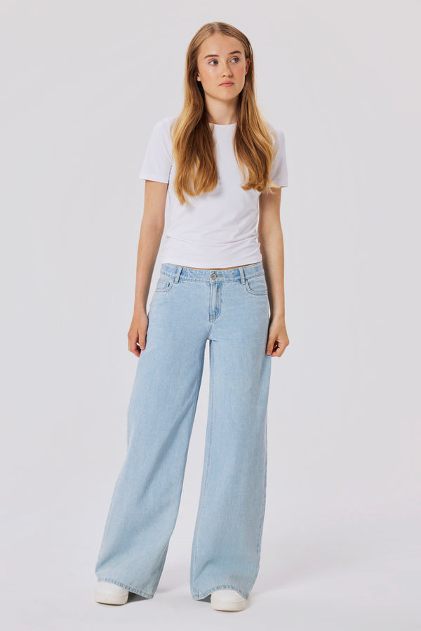 Jeans wide Mid blue denim - LMTD
