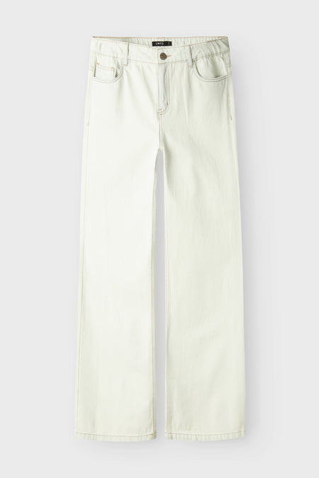 Jeans wide Off white denim - LMTD