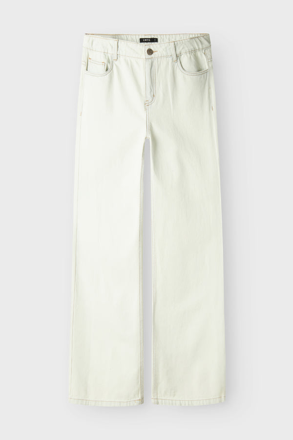 Jeans wide Off white denim - LMTD