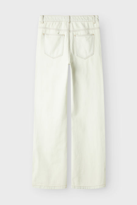 Jeans wide Off white denim - LMTD