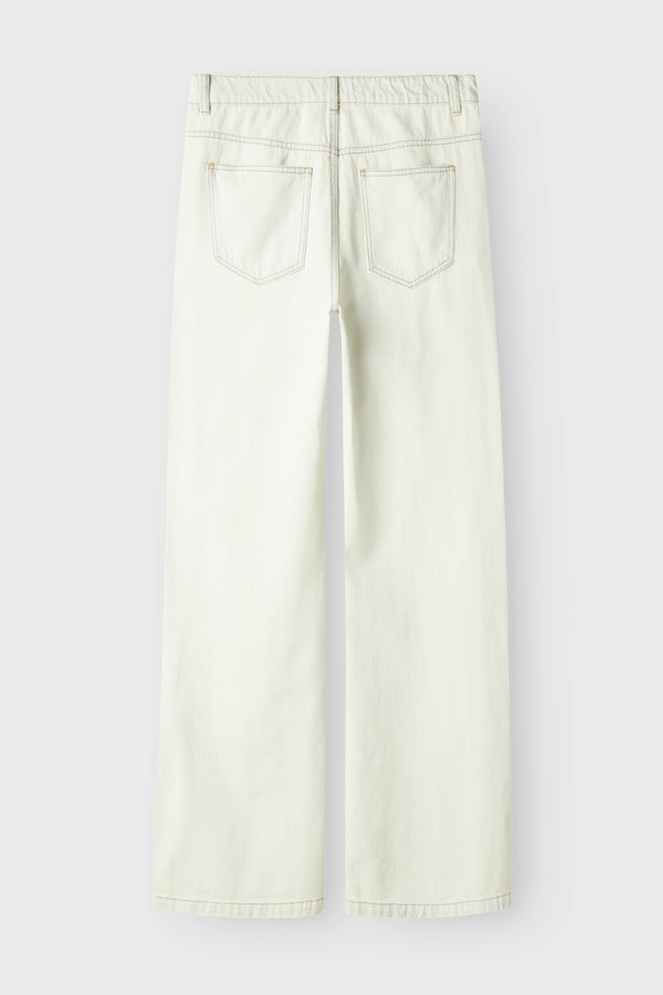 Jeans wide Off white denim - LMTD