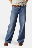 Jeans wide Mid blue denim - LMTD