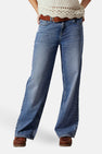 Jeans wide Mid blue denim - LMTD