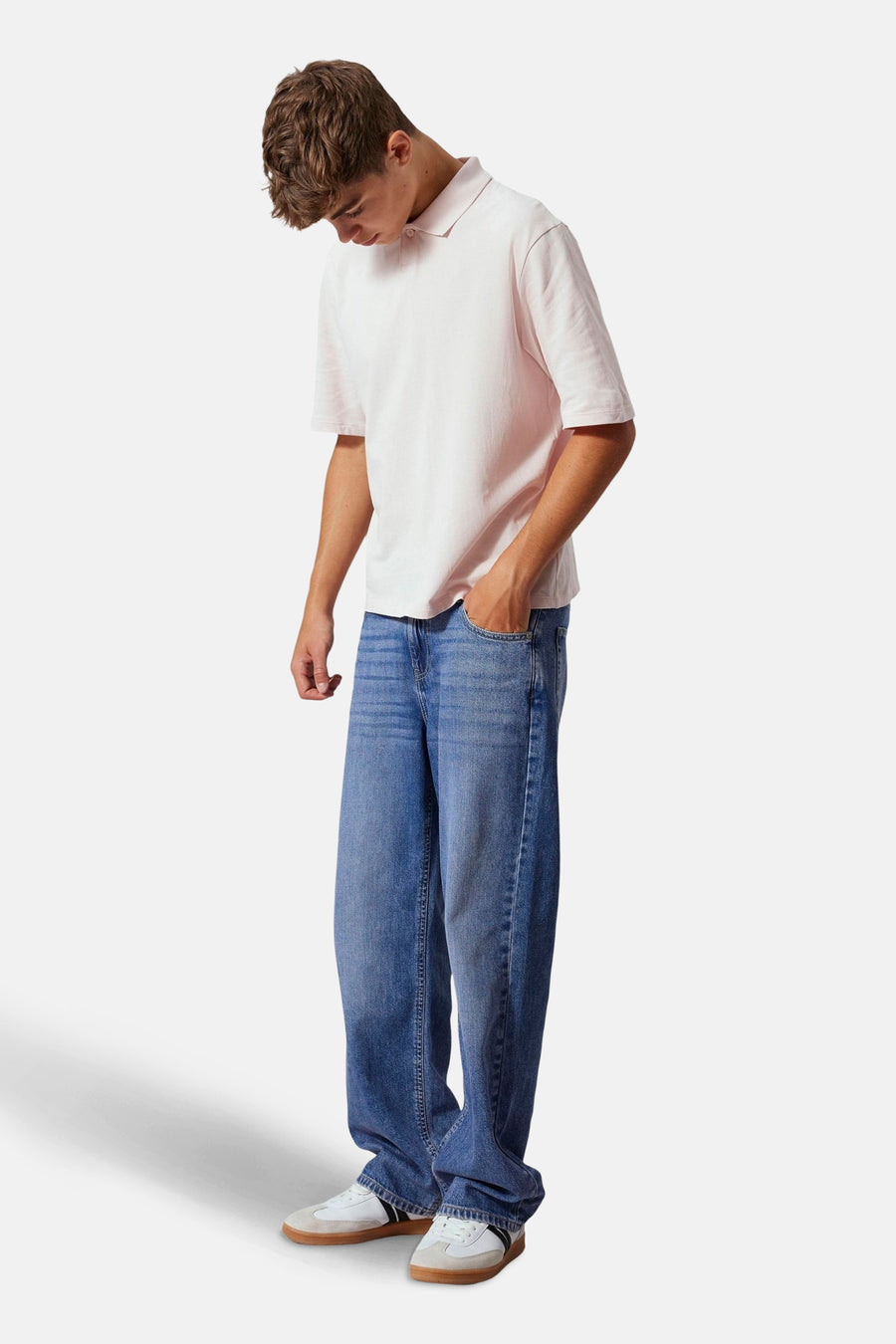 Jeans straight light blue denim - LMTD - LMTD