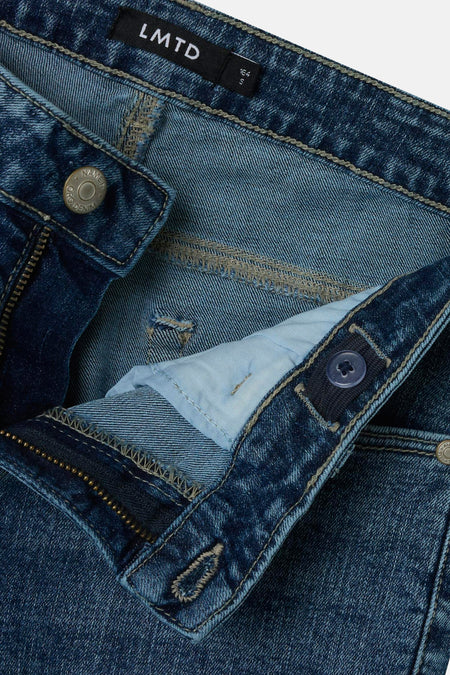 Jeans straight Mid blue denim - LMTD