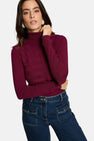 Pull col roulé mauve - Morgan De Toi