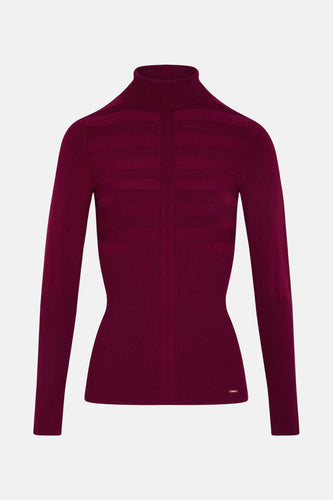 Pull col roulé mauve - Morgan De Toi - Morgan De Toi