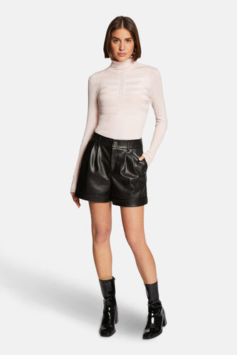 Pull à col roulé - rose - Morgan De Toi