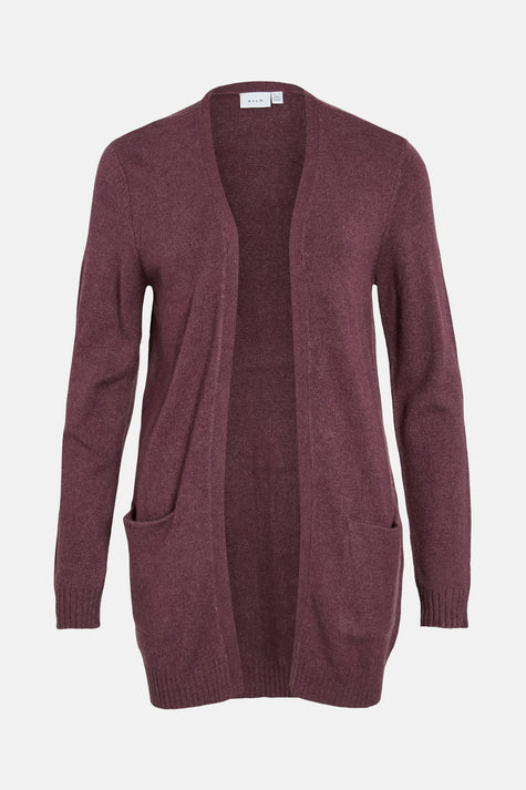 VIRIL OPEN L/S KNIT CARDIGAN - NOOS