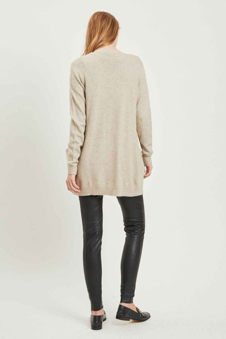VIRIL OPEN L/S KNIT CARDIGAN - NOOS