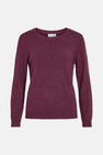 Pull à col rond - violet