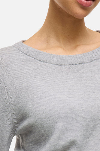 Pull à col rond - gris - VILA®