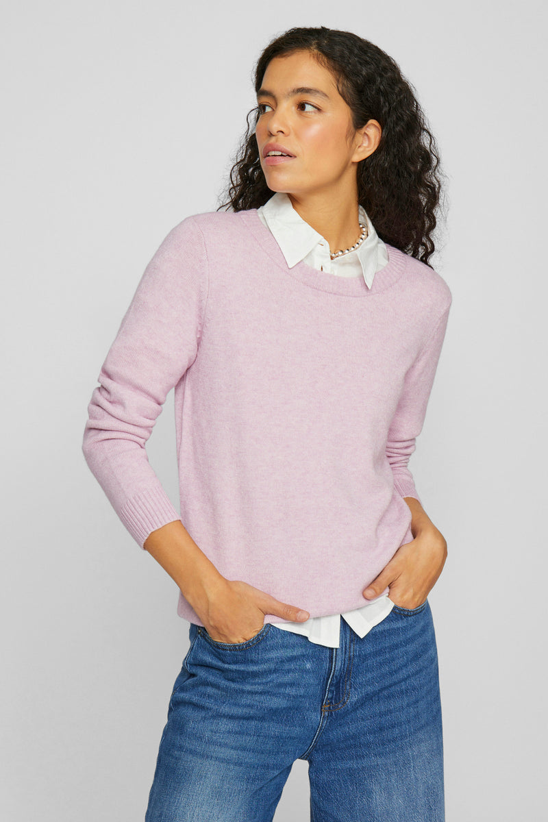 Pull col O Rose - VILA®