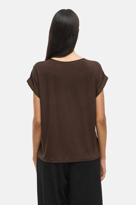 T-shirt - brun