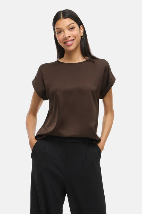 T-shirt - brun